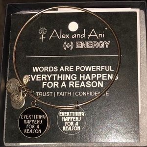 Alex&Ani everything happens for a reason bangle